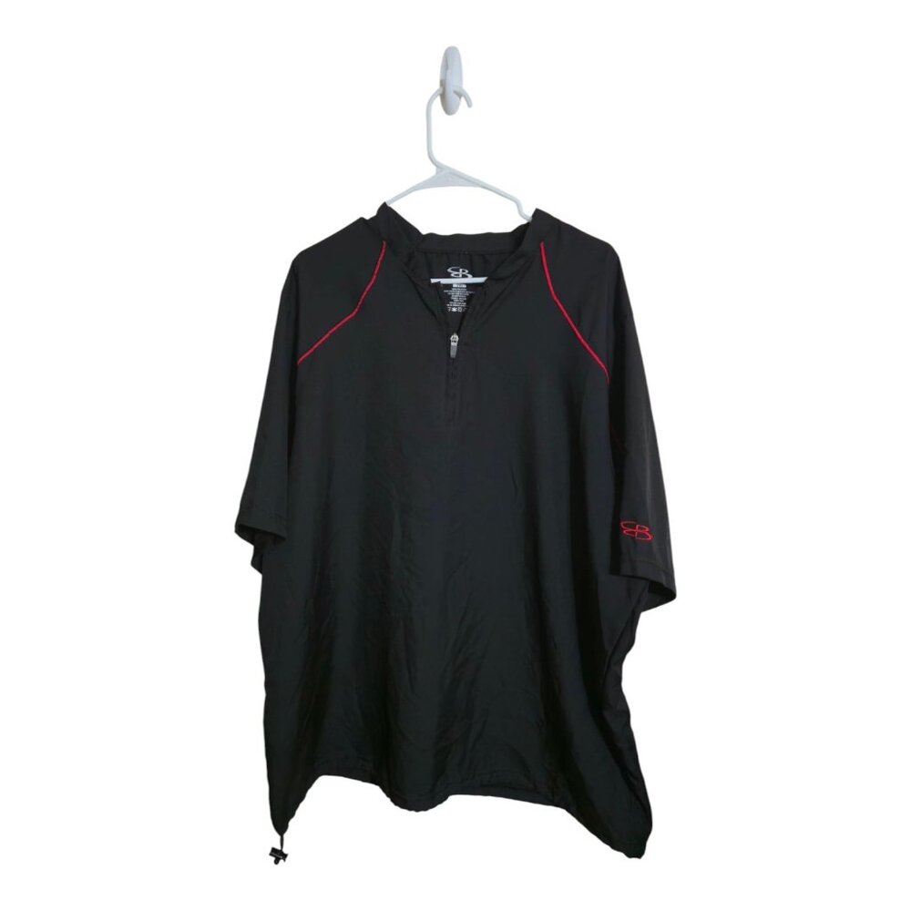 Boombah Top Men 2XL Black Pullover Bundle Athletic Baseball Sportswear Training